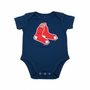 Gen2 Boston Red Sox Baby Bodysuit Size 3-6 Months MLB Genuine Merchandise Navy